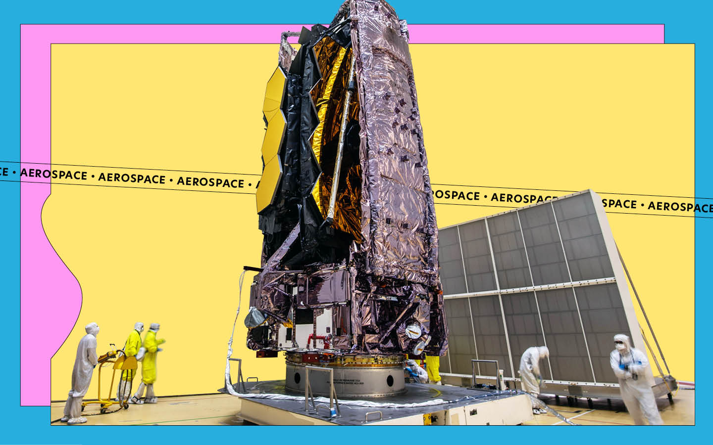 NASA's James Webb Space telescope before launch