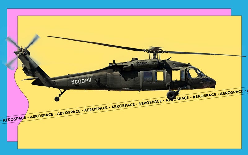 Sikorsky's self-flying black hawk helicopter