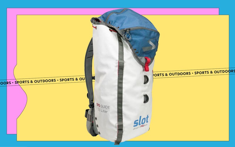 A Slot Canyon Pack on a yellow, blue, and pink background