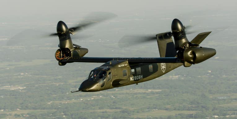 The Army’s Black Hawk helicopter replacement is a speedy tiltrotor aircraft