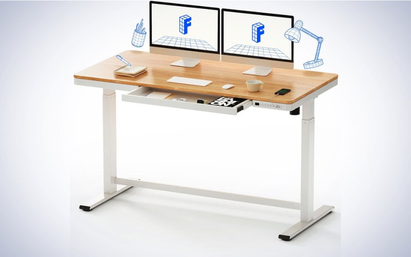 FLEXISPOT Comhar Electric Standing Desk with Drawers