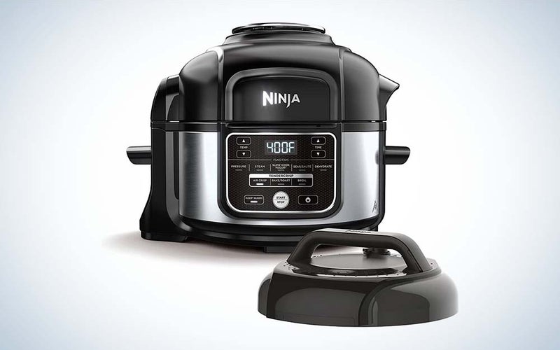 The Ninja Foodi 10-in-1 Air Fryer is one of the best refurbished gifts that will last.