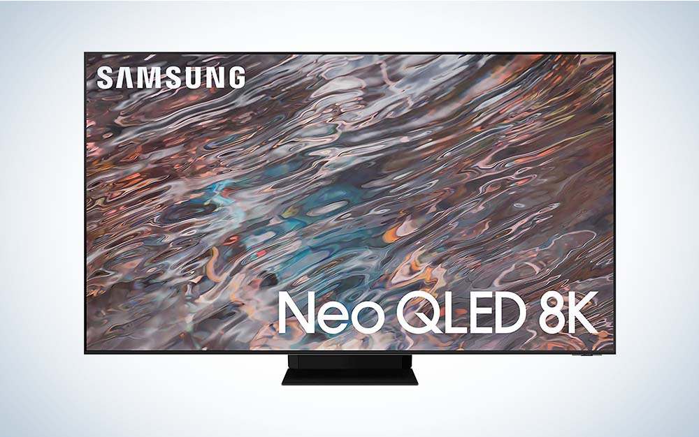 The Samsung 65-Inch NEO QLED *K TV is one of the best refurbished gifts that will last.