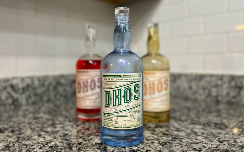 DHOS Gin Free, Bittersweet, Orange non-alcoholic spirits/liqueur