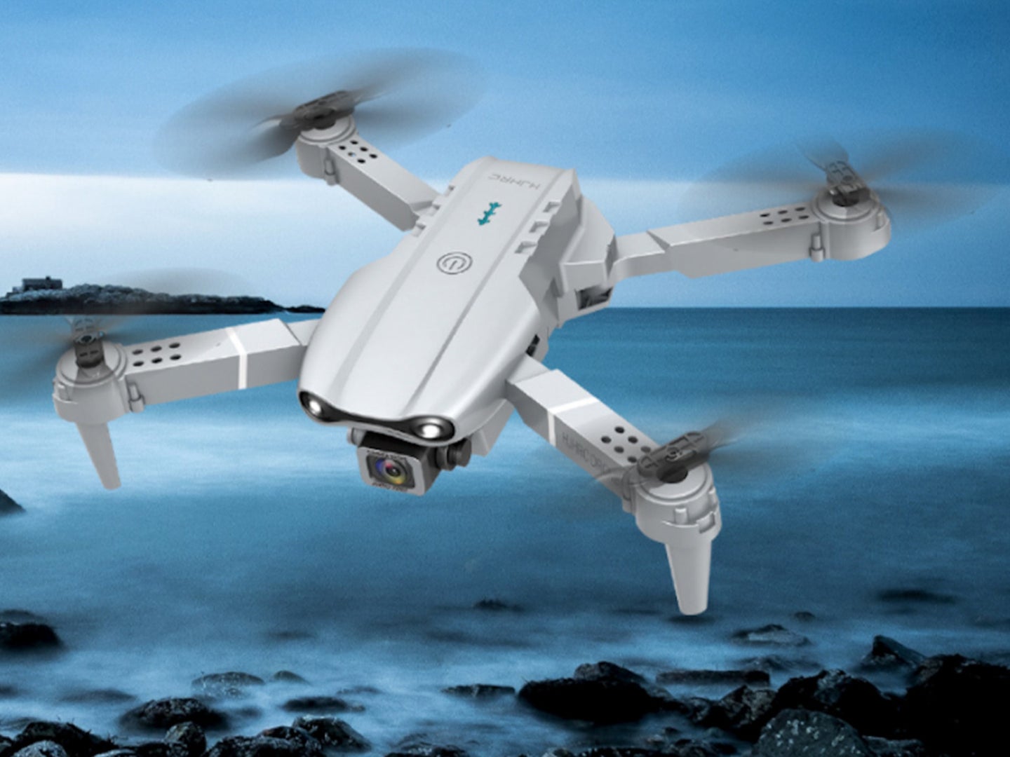 Get a bird’s eye view x two with this dual-camera drone bundle