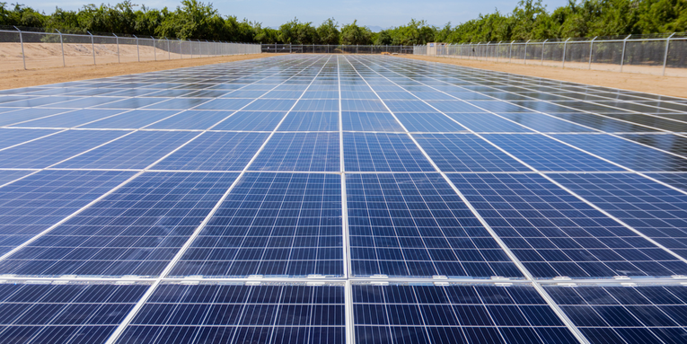Solar energy company wants to bolt panels directly into the ground