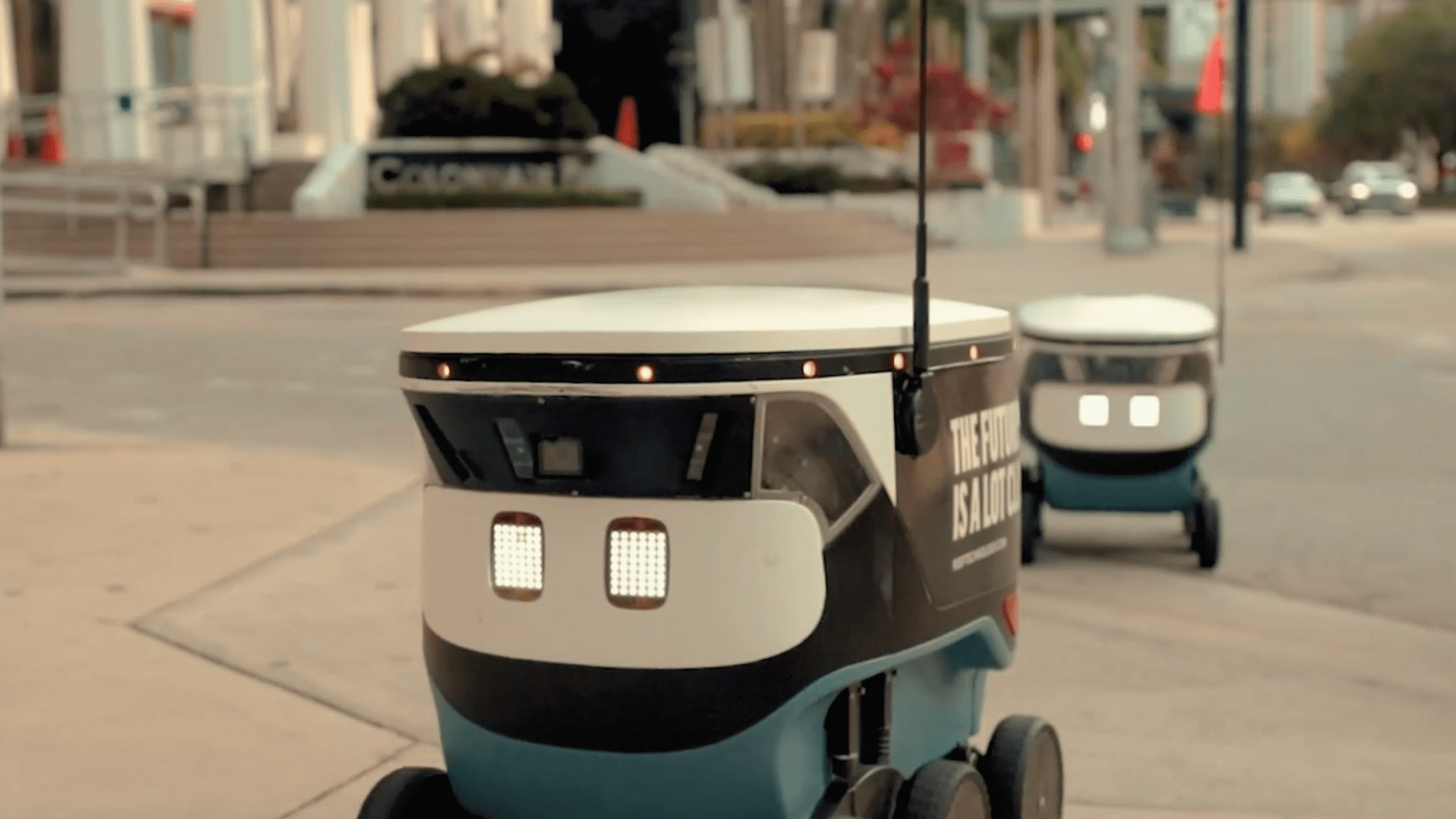 UberEats is rolling out a fleet of self-driving delivery robots in Miami