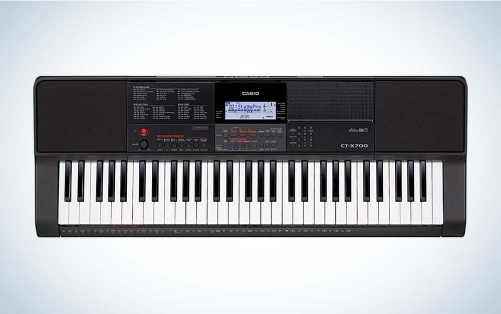 The Casio CT X700 is the best digital piano at a budget-friendly price.