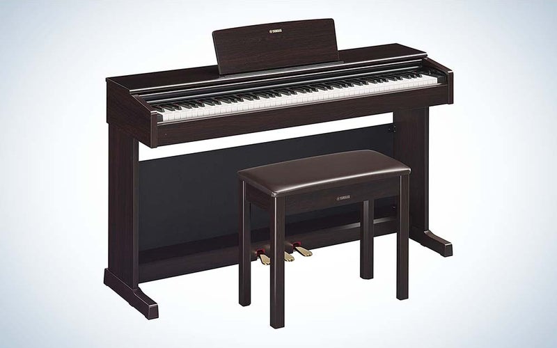 The Yamaha YDP 144 Arius is the best digital piano that's full-body.