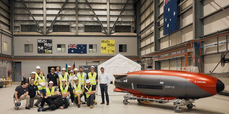Australia’s stealthy military drone sub will be called Ghost Shark