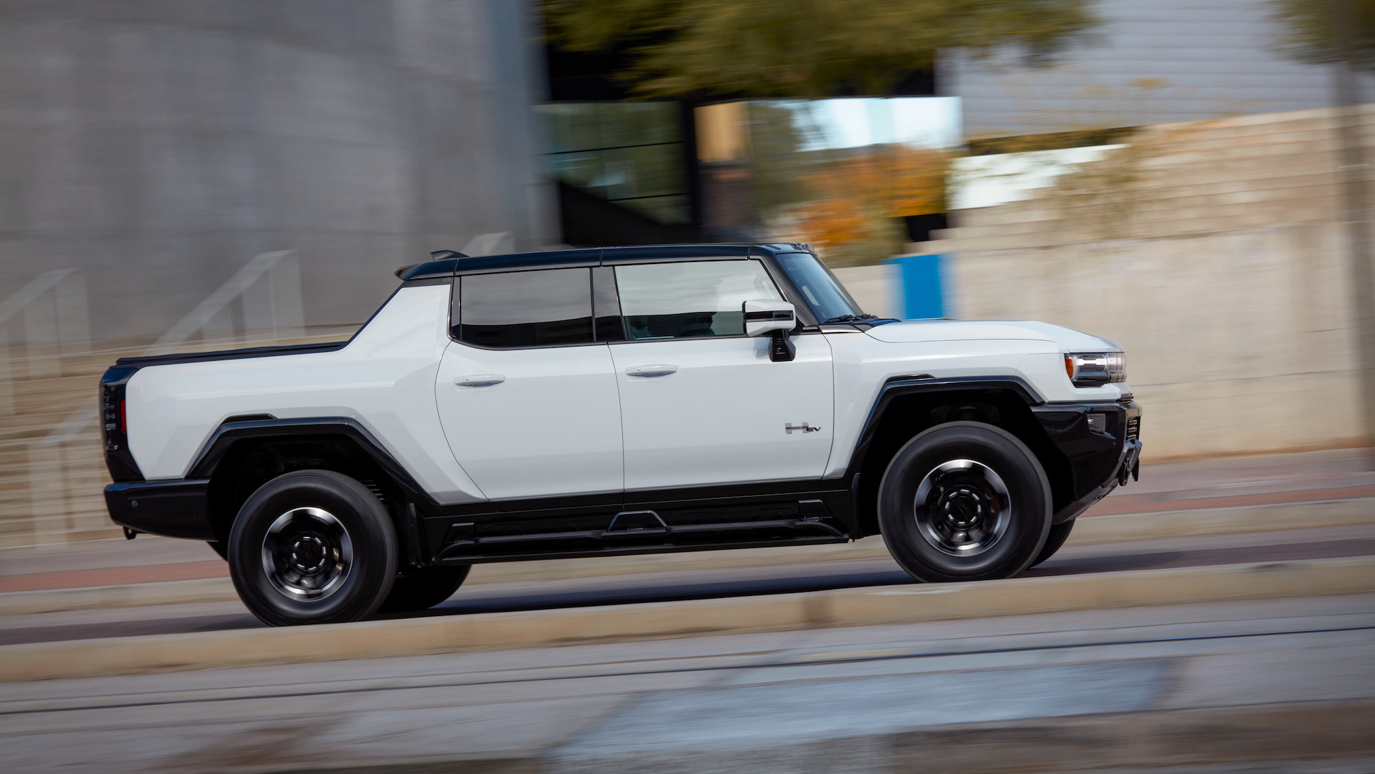 Which vehicle would win—an electric Hummer or a Corvette?