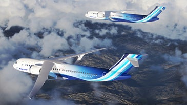 This ‘airliner of the future’ has a radical new wing design