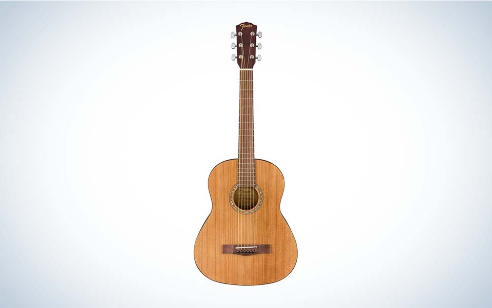 The Fender FA 15 3/4 Scale Steel String is the best acoustic guitar for beginners.