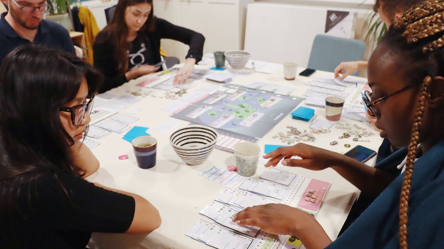 For this climate-themed game, collaboration is the way to succeed. 