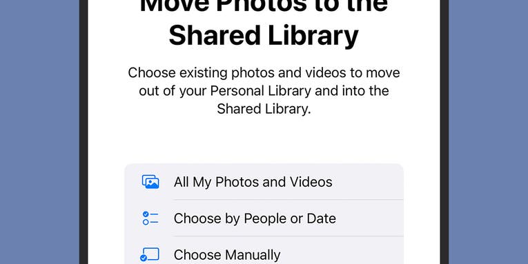 This new iOS feature lets you share entire image libraries. Here’s how to set it up.