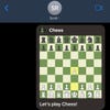 Screenshot of chess board in text message