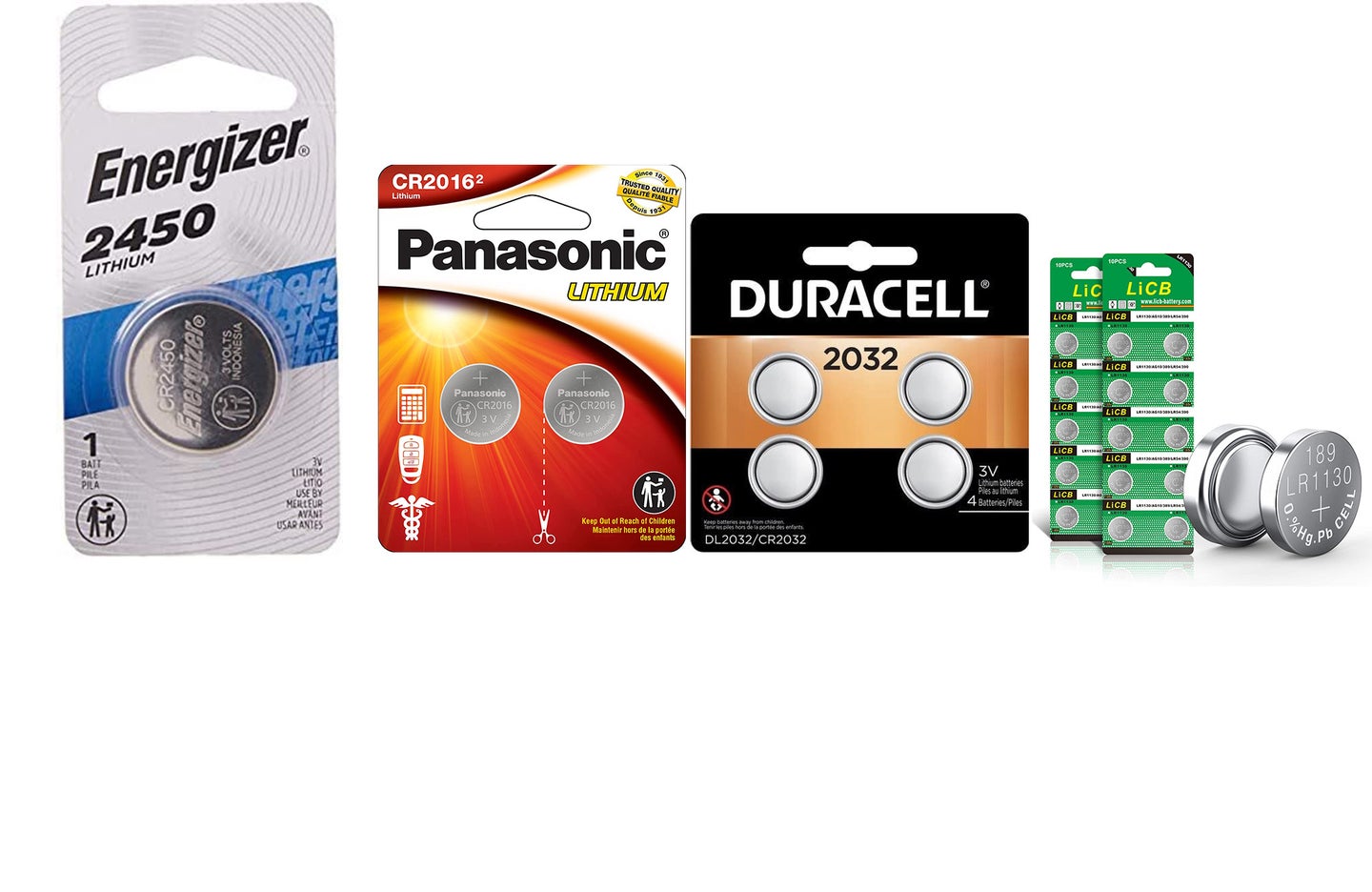 Keep your watches, remotes, and cameras ready to go with the best coin batteries.
