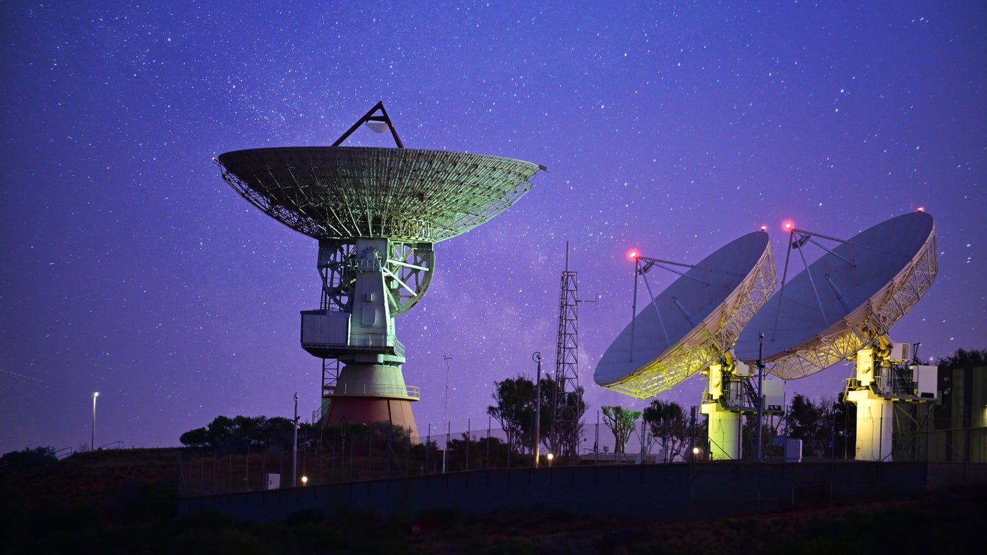 OTC NASA Satellite Earth Station Carnarvon Western Australia