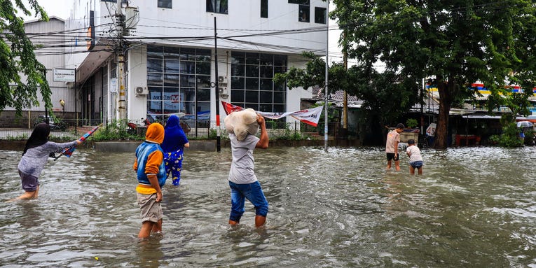 Indonesia activates a disaster-relief chatbot after destructive floods