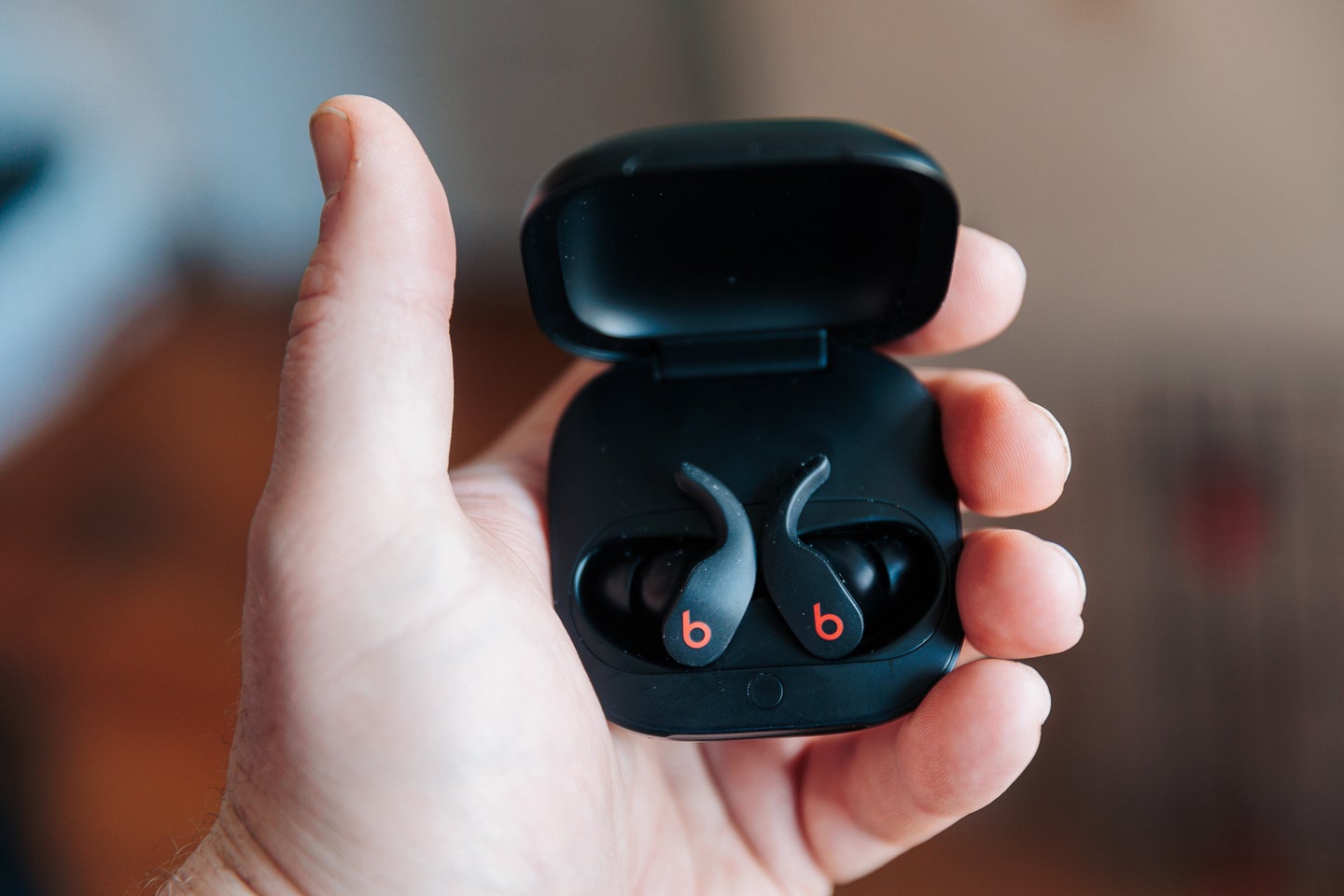 Beats Fit Pro review in the case in hand