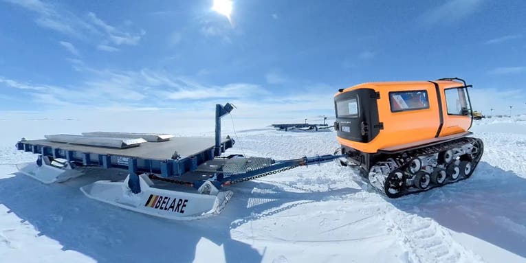 This Antarctic EV goes where other electric vehicles can’t tread