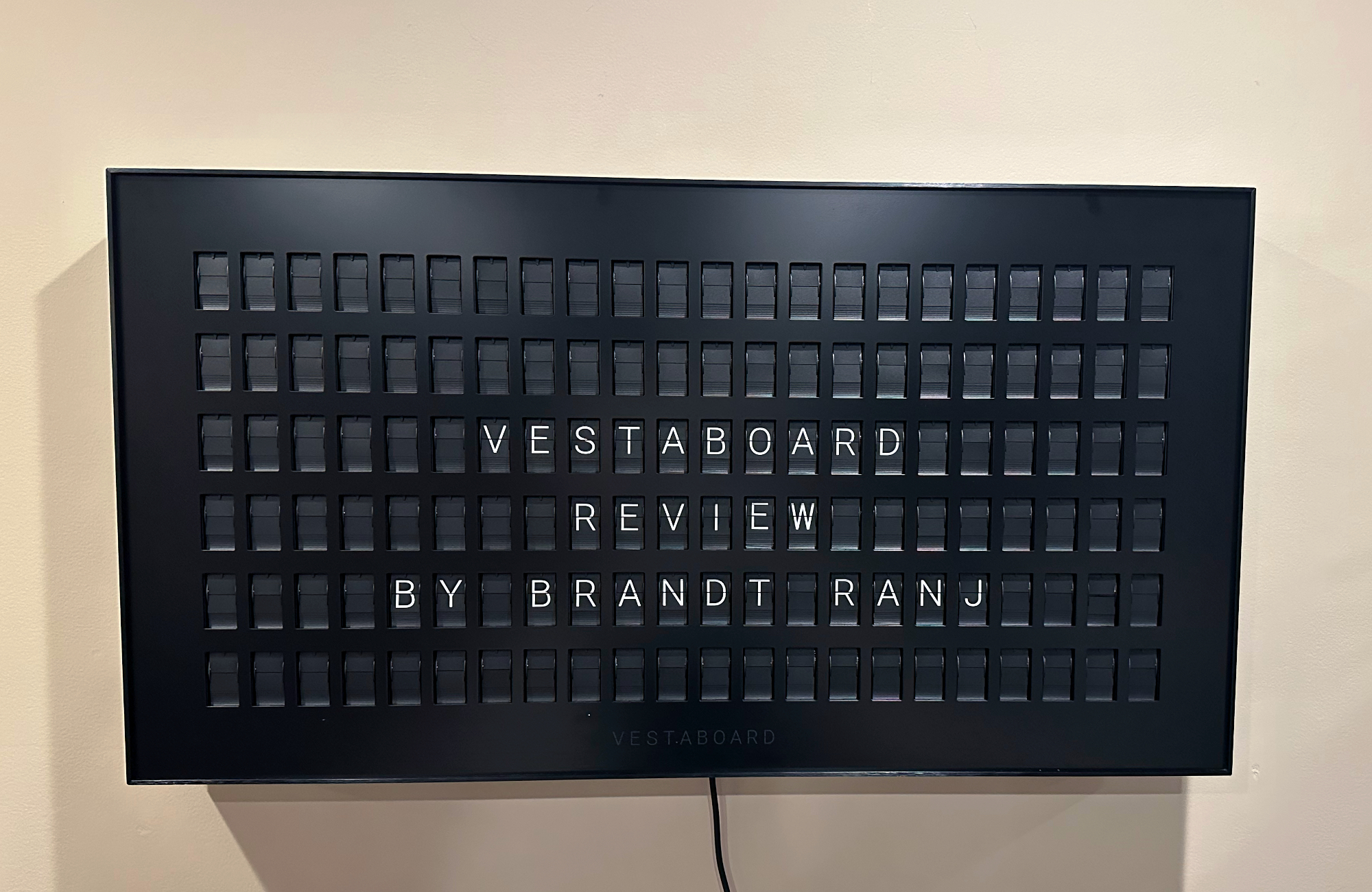 Vestaboard Smart Display