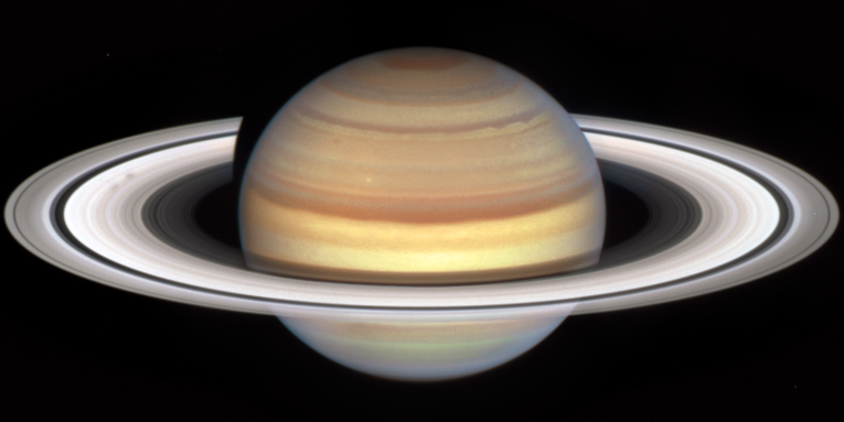 Hubble telescope spies Saturn’s rings in ‘spoke season’