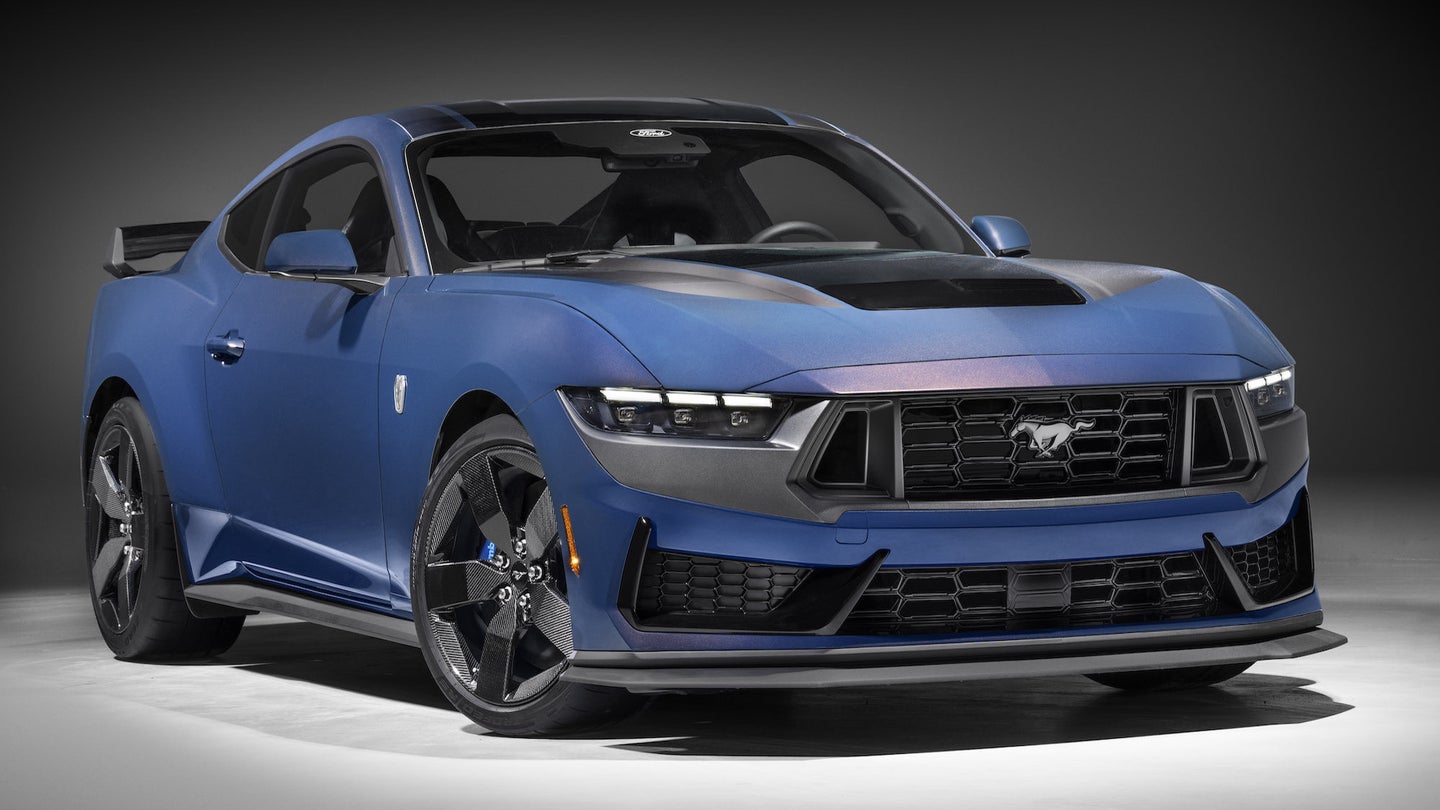 Mustang Dark Horse with Carbon Fiber Wheels.