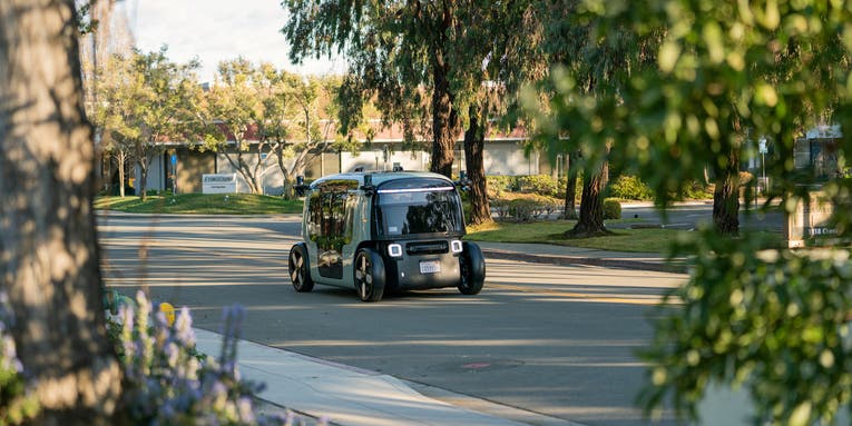 An autonomous EV with no steering wheel is hitting the road in California