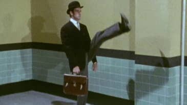 The Monty Python ‘silly walk’ could replace your gym workout