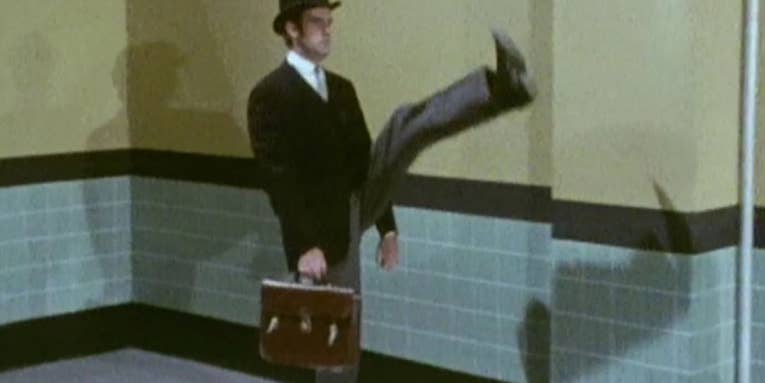 The Monty Python ‘silly walk’ could replace your gym workout