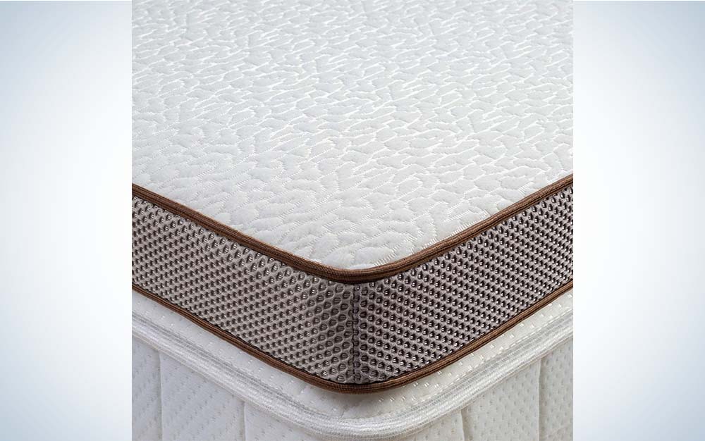 The BedStory 3-inch is the best memory foam mattress topper for cooling.