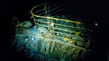 Watch never-before-seen footage of the Titanic shipwreck from the 1980s
