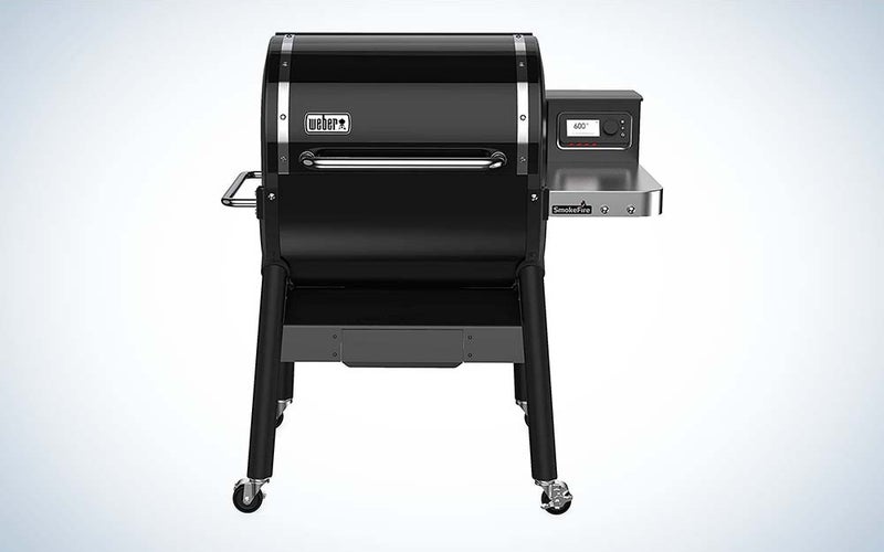 The Weber Smokefire EX4 is the best pellet grill for searing.