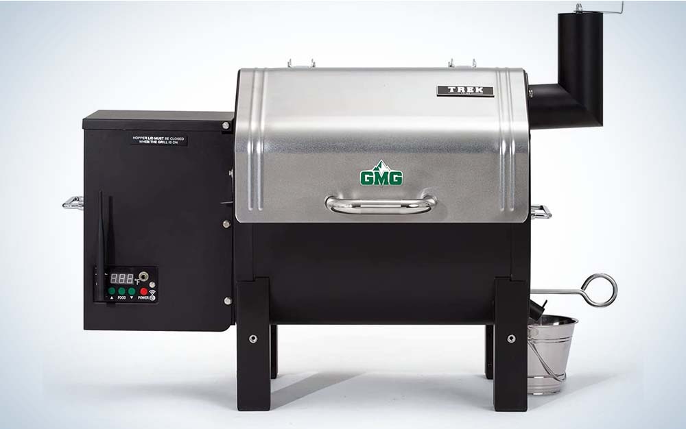 The Green Mountain Grills Trek Prime is the best pellet grill that's portable.