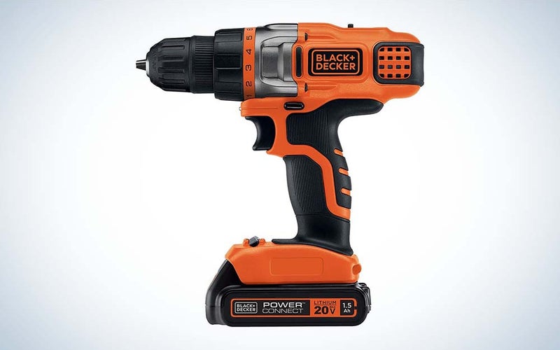 The Black+Decker 20V Max is the best cordless drill for a budget-friendly price.