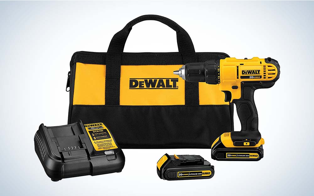 The DeWalt 20V Max is the best cordless drill overall.