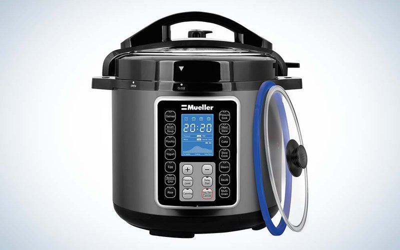 The Mueller 6-Quart is the best pressure cooker for durability.