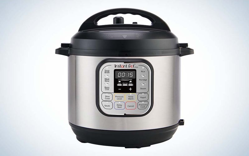 The Instant Pot Duo Mini is the best pressure cooker at a budget-friendly price.