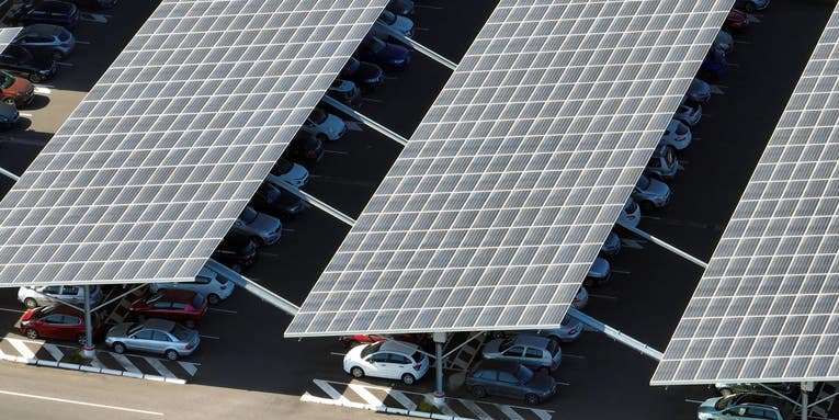 Why your community’s next solar panel project should be above a parking lot