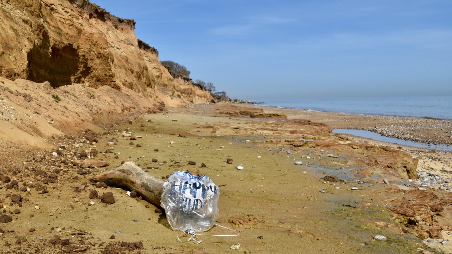 Surfriders' beach cleanups organized in 2022 collected a total of nearly 2,500 balloons.