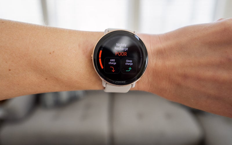 Polar Ignite 3 smartwatch sleep tracking display