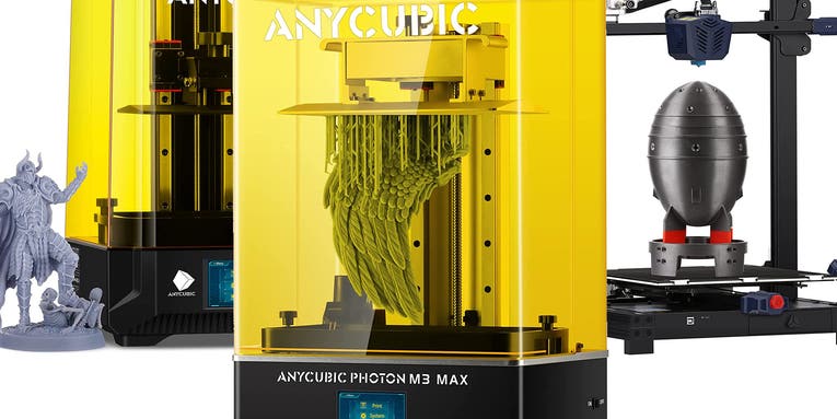 Get up to 50% off ANYCUBIC 3D printers at Amazon right now
