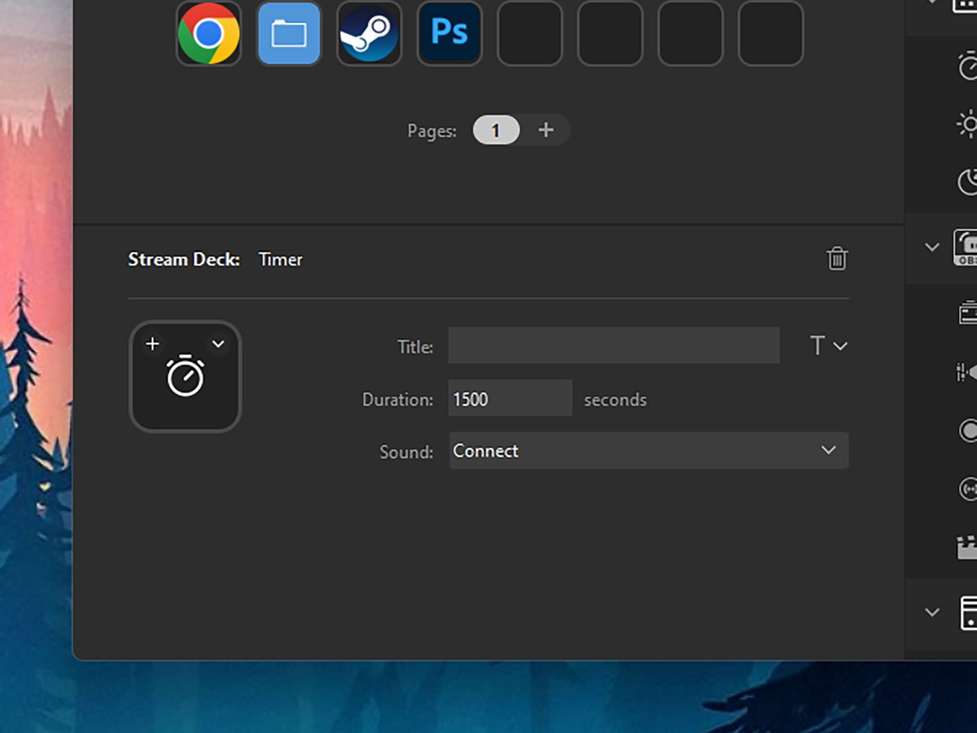 The timer tool for the Elgato Stream Deck.