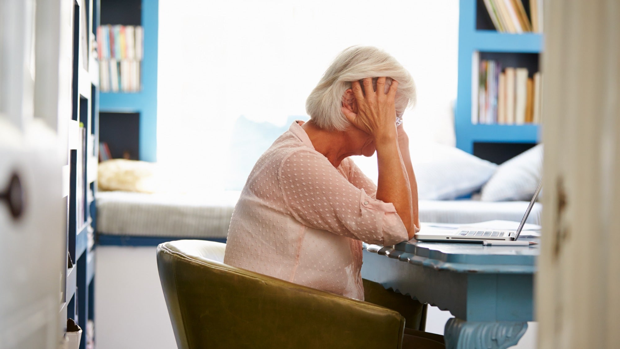 Seniors are combating power nervousness, however don’t search therapy