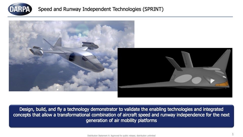 The US military wants ideas for fast aircraft that don’t need runways