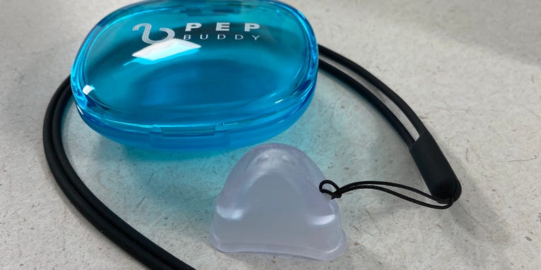 A $25 whistle-like tool could be a game changer for COPD patients