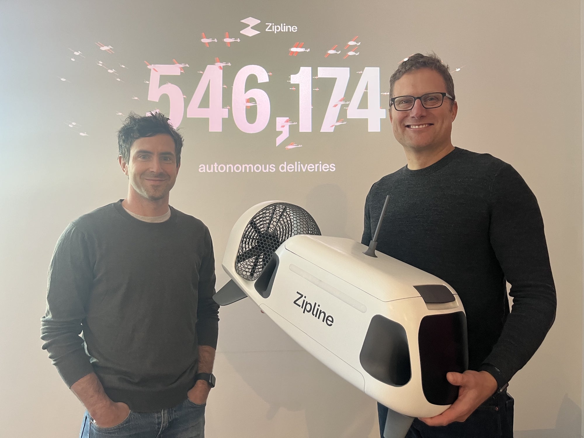 This drone company plans to make deliveries by lowering a small droid into your yard