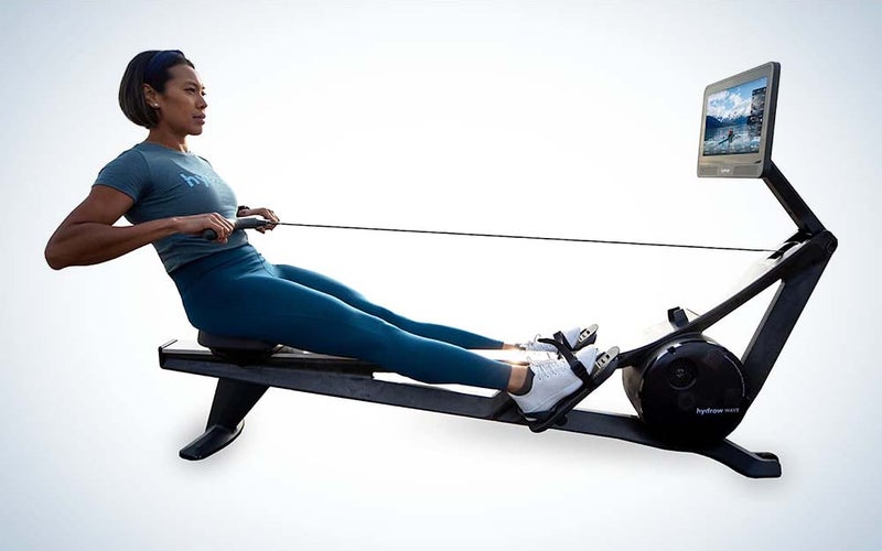 The Hydrow Wave Rowing Machine is a great addition to the best smart home gym.