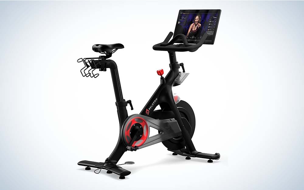 A Peloton bike is a great choice for the best smart home gym.